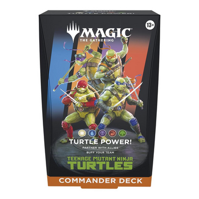 Magic the Gathering: Teenage Mutant Ninja Turtles Commander Deck - Turtle Power!